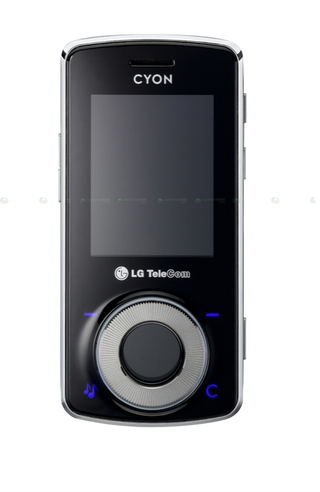 Illustration for article titled Rhapsody In Music Cell from LG Sports iPod-esque Clickwheel